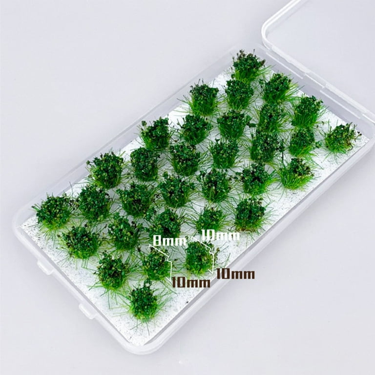 Grass TUFTS 12mm Self-adhesive LIGHT GREEN Scenery Miniature
