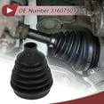 thumbnail image 3 of Kit de bota de junta CV exterior Unique Bargains No.31607507402 con abrazaderas para BMW X5 2000-2006, 3 of 7
