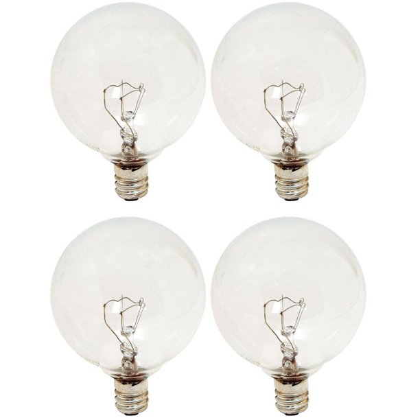 OCSParts 25G16.5 Light Bulb, 25 Watts, 0.192 Amps, 130 Volts 4 Pack