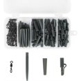 thumbnail image 1 of 120Pcs Carp Fishing, Fishing Accessories Kit, Anti-Tangle Sleeves, Safety Lead Clips, Fishing Line Aligner with Box, Rubber and Tapered Tube (4 Types), 1 of 5