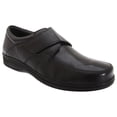 thumbnail image 1 of Roamers Mens Fuller Fitting Superlight Touch Fastening Leather Shoes, 1 of 2