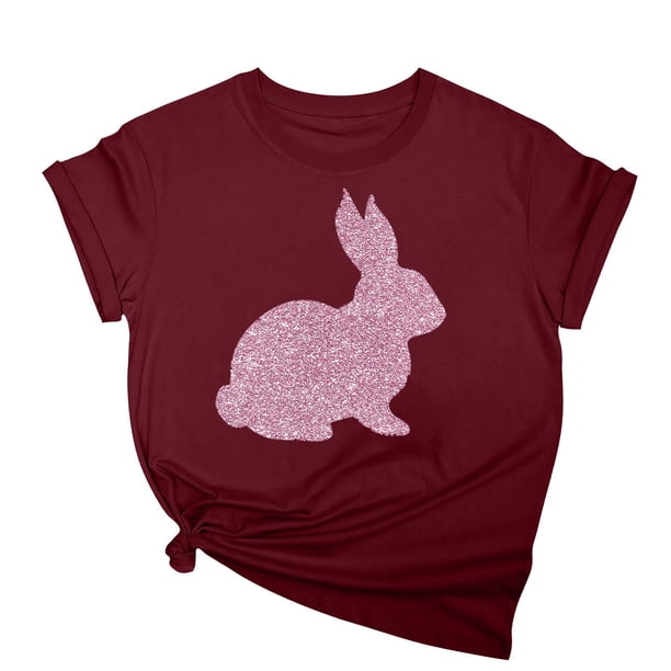 Tops de Cuello Alto para las Mujeres Amante Impreso Camiseta Cuello Redondo Manga Corta, Poliéster Spandex
