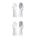 thumbnail image 4 of Cateissary 1 par de guantes para lavar platos, fregador de manos, manoplas de esponja para alimentos, herramientas, hornos resistentes al calor, Type1 NO1, 4 of 6