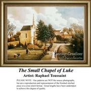 The Small Chapel of Luke, Vintage Counted Cross Stitch Pattern (Pattern Only, You Provide the Floss and Fabric)