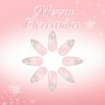 thumbnail image 6 of JROCHE 24 Pieces Reusable Holiday Nail With Festive Patterns Light weight Nail Stickers, 6 of 7