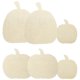 thumbnail image 4 of 6pcs Autumn Pumpkin Wooden Cutouts Thanksgiving Wood Signs Blank Pumpkin Block Pendant 30X23CM, 4 of 5