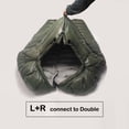 thumbnail image 4 of Kamperbox Cold Temperature Winter Sleeping Bag, 1000g Grey Down, 20D Nylon Shell, L/R Zipper for Double Sleeping Bag, Camping Sleeping Bag, 4 of 9
