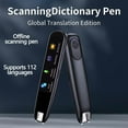 thumbnail image 4 of HOMBOTI Translation Pen 112 Language Translator Pen Reader Pen Translation Scanner Dictionary Pen with Voice & Camera Translators for Kids Adults, 4 of 7