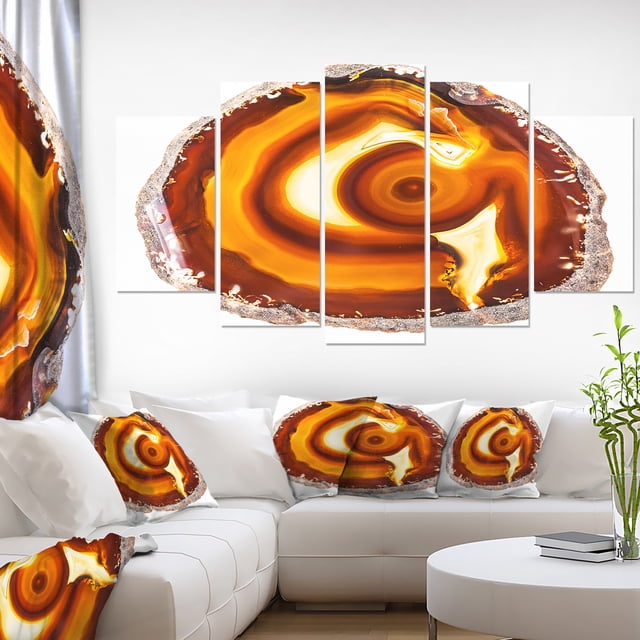 Vibrant Agate Geode Slicework