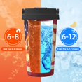 thumbnail image 5 of KLL Baseball Ball With Flag Pattern Stainless Steel Vacuum Insulated Tumbler - Carry Insulated Coffee Mug - Reusable Insulated Cold Brew Iced Coffee Cup Thermos, 5 of 8