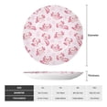 thumbnail image 2 of Picia Baby Salamander Pattern Bone China Decorative Plate – Wall Decor with Stand and Adhesive, Elegant Ornament for Living Room, Office, or Entryway-7in, 2 of 6