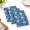 Indigo Floral, variant on Indigo Floral 3-Piece 19x27 Inch Cotton Decorative Kitchen Towel Set