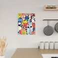 thumbnail image 6 of KLL Funny Cats Print Canvas Wall Art, Canvas Painting Prints Canvas Art Wall Decor Home Decoration for Living Room Bedroom Office, 6 of 6