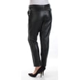 thumbnail image 2 of Fair Child Womens Faux Leather High Rise Leggings, 2 of 2