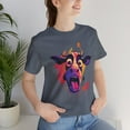 thumbnail image 2 of Abstract Art Cow tshirt, Modern animal tee, Farm fashion, Cow lovers Gift, 2 of 2