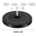 thumbnail image 3 of HCBY Solar Floating Pump, 3.5W Multi-Nozzle Water Fountain, Solar Powered Auto Operation, Decorative Circulation Pump for Garden Pond Pool Bird Bath, 3 of 8
