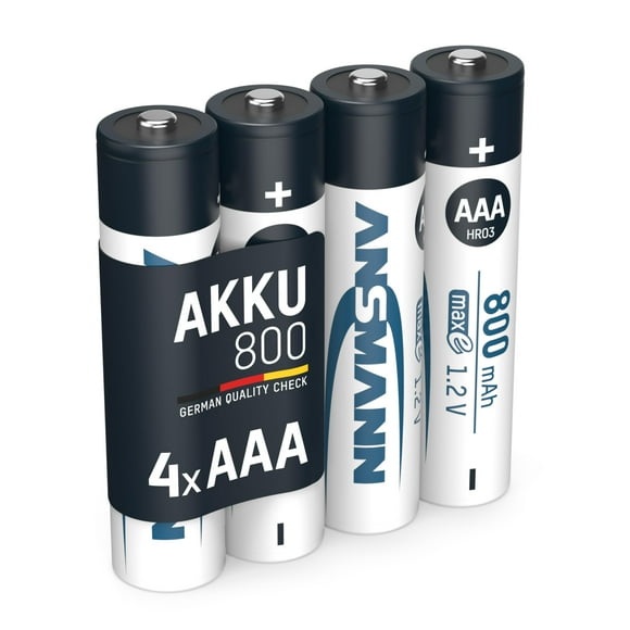 Ansmann Max E AAA 800 4pk Low Self Discharge