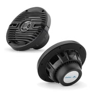 Fusion MS-RA60 Source Unit w/ Clarion CMS-651-CWB 6.5-inch Coaxial Marine ( Includes White & Black Classic Grilles)