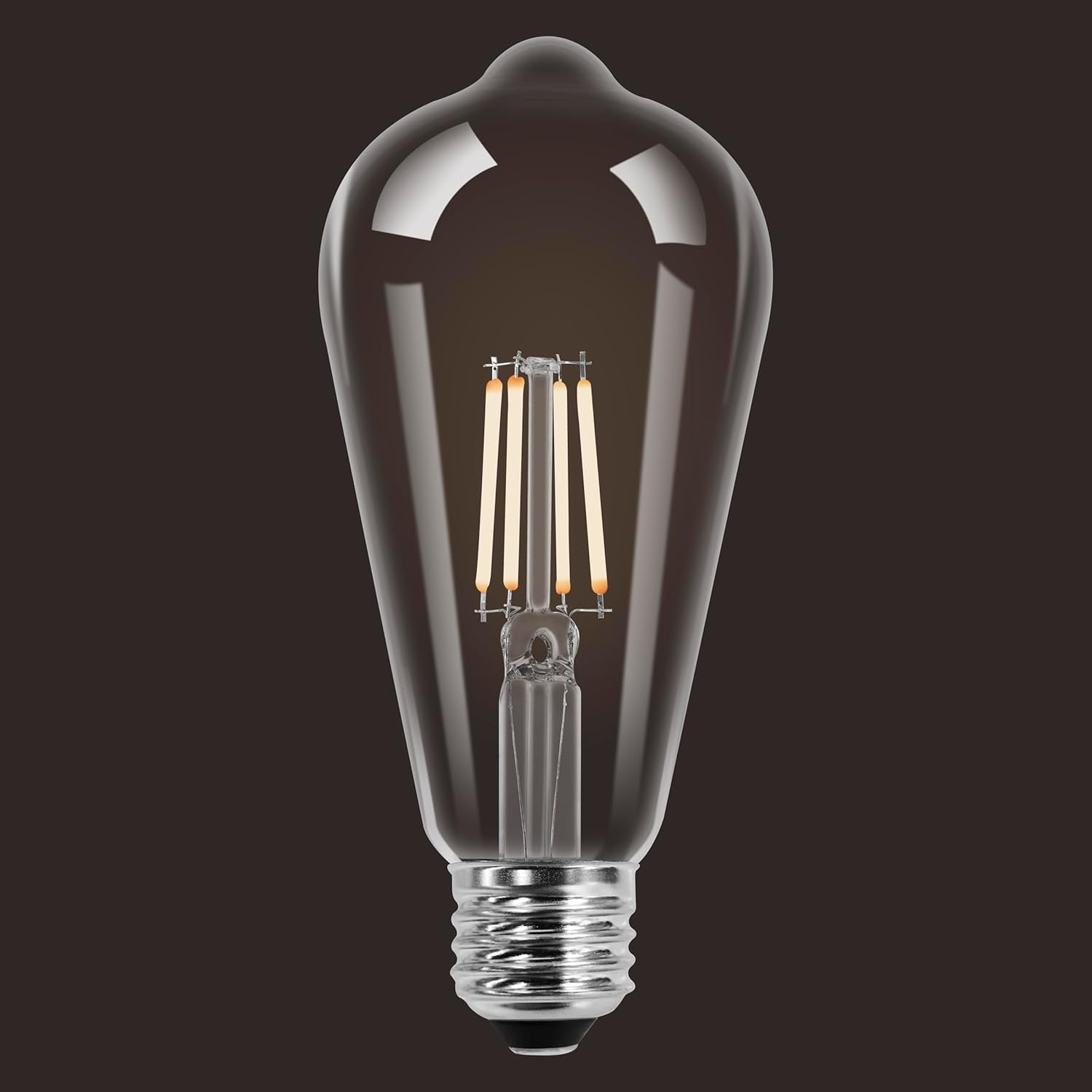 SYLVANIA LED 13W (100W Equivalent) Daylight General Purpose Light Bulbs, ST19, White Filament (8pk)