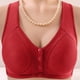 thumbnail image 1 of WILLBEST Brasier Push Up Mujer Sujetador De Mujer Con Hebilla Frontal, Borde De Encaje, Sin Aro De Acero, Ajuste Sin Costuras, Para Yoga, Dormir, Talla Grande 2759, 1 of 3