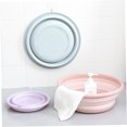 thumbnail image 4 of BESTYASH 1Set Pink Portable Washbasin for Car Washing 9.8x3.5x2in, 4 of 8
