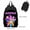 1, variant on New cartoon anime 3D cool Neon Demon Squad printed backpack, large capacity, lightweight and durable student campus sports backpack