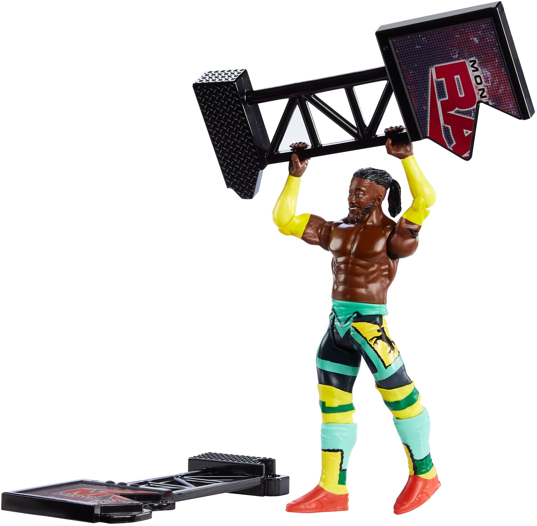 Mattel WWE Wrekkin Kofi Kingston Action Figure