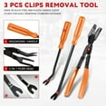 thumbnail image 4 of Car Trim Removal Tool Kit, Clip Plier Upholstery Remover Set for Auto Door Panel Audio Dashboard, with Storage Bag,Orange, 4 of 6