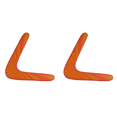 thumbnail image 1 of Throwback V Shaped Boomerang Flying Disc Throw Catch Juego Al Aire Libre () Naranja, 1 of 9