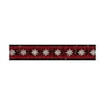thumbnail image 2 of Cinvoph Christmas Table Runner Plaid Snowflake Table Runners Xmas Seasonal Holiday Table Decorations for Dinning Home Party Decor 13"x72", 2 of 6