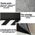 thumbnail image 6 of 16-Inch Vinyl Record Area Rug - Non-Slip Backing, Soft Plush Surface, Record Patterned Design, Indoor Decorative Floor Mat, Stylish Home Accent, Easy To Clean - For Living Room,, 6 of 6