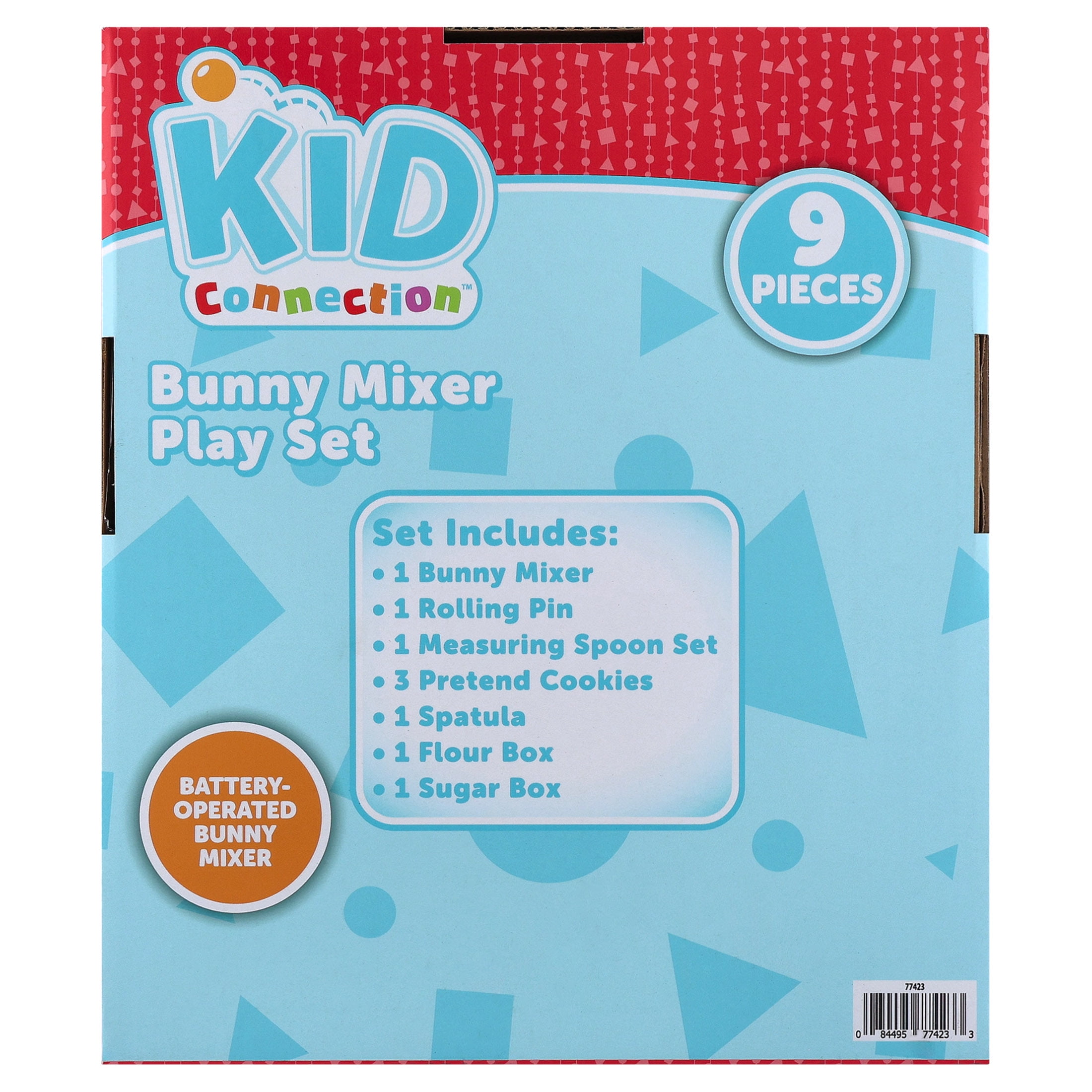 Kid Connection Bunny Mixer Pretend Play Set, 9 Pieces