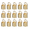 thumbnail image 1 of 400uds Bobina Cuerda Extremos, 5x9mm Hierro Resorte Tubo Tapa Broches con Bucles para Bricolaje Joyería Artesanal Producción, Oro Tono Unique Bargains Extremos de cordón para hacer joyas, 1 of 6