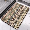 thumbnail image 2 of Embrace Farmhouse Style with our 20x32in Boho Bathroom Runner Rug - Non-Slip, Moroccan Geometric Long Bath Mat, Soft and Machine Washable, Perfect for Bathtub, Sink, and Shower, 2 of 5
