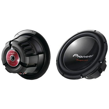 PIONEER TS-W310D4 12" 1,400-WATT CHAMPION SERIES DUAL 4_ SUBWOOFER