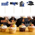 thumbnail image 2 of Sign Holder 2026 Graduation Cupcake Toppers 24 Pack Glitter Diploma & Cap Cake Decorations for Commencement Table Card Holder,Display Sign Clip,Menu Holder,Desk Sign Stand,Acrylic Sign Holder,Busines, 2 of 9