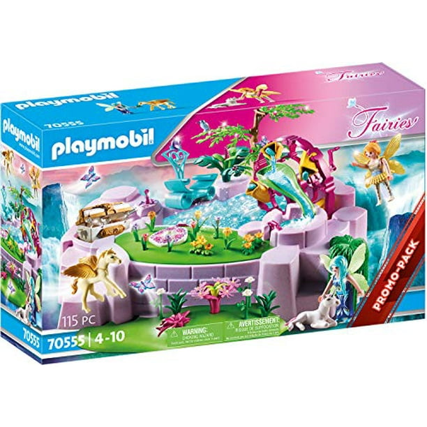 Nauwkeurig valuta In detail PLAYMOBIL Fairies 70555 Magic Lake in Fairies for Playing with Water for  Children from 4 to 10 Years - Walmart.com