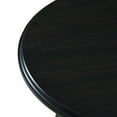 thumbnail image 3 of Wade 36" Round Pub Table, Rustic Dark Brown, 3 of 3