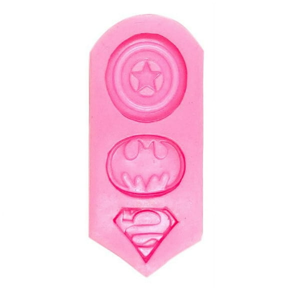 Superhero Logos Silicone Mold