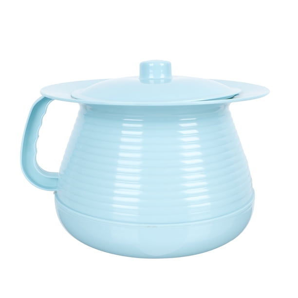 ColoMX Urinario para adultos, cubo, recipiente para urinario, botella para urinario portátil para adultos, escupidera con tapa, 1 ud.