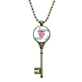 thumbnail image 1 of Flango Symbole Clé Collier Pendentif Plateau Orné Chaîne, 1 of 3