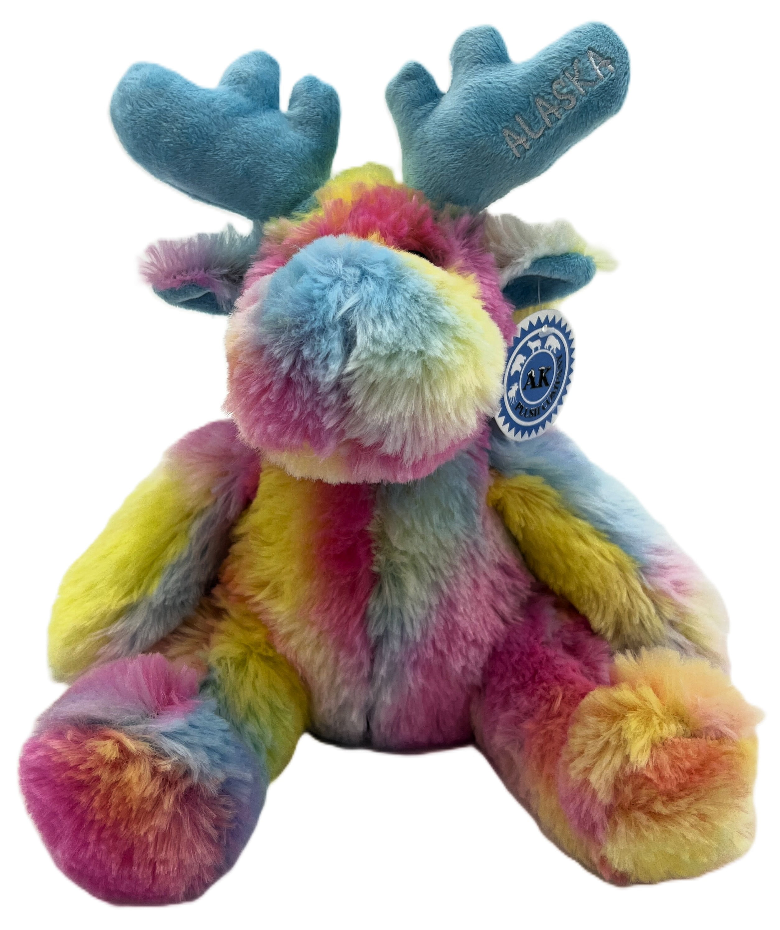 Alaskagift Ak Plush Tie Dye Moose