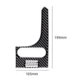 thumbnail image 3 of Real Bright Soft Car Interior Carbon Fiber Sticker DecorationCarbon Fiber Interior Right Of Speedometer Cover For Ford F-150 FX4 2004-08Auto Car Protection Interior Accessories, 3 of 8