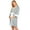 Grey, variant on Womens Robes Maternity Gown Maternity Dress Postpartum Home Dress Nursing Dress Feeding Pajamas Puerpera Womens Nightgown Grey XXL