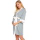 thumbnail image 1 of Pijama de lactancia premamá - Color liso, poliéster, ropa para el posparto/hogar/lactancia, para todas las estaciones, 1 of 7