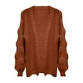 thumbnail image 3 of LowProfile Cardigan Sweaters for Women Plus Size Long Sleeve Casual Tops Sleeve Loose Winter Fall Knit Sweater Coats, 3 of 3
