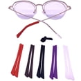 thumbnail image 2 of 5 Pairs Anti-Slip Silicone Glasses End Caps for Sunglasses Legs (5 Colors), 2 of 5