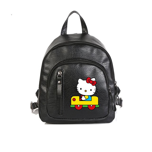 Mochila De Hello Kitty Bolsa Escolar Para Mujer Viaje Papelería Para Estudiantes