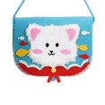 thumbnail image 1 of QIPOPIQ Creative Wool Craft Kit, DIY Cartoon Animal Stitching Kit, Handmade Cotton Painting Bag and Cartoon Animal Sewing Kit, Beginner Crochet & Knitting Kit, 1 of 3