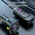 thumbnail image 6 of Multifunction Car Charger 66w with 6 USB Port Multiport Car Charger for Smartphone, 6 of 11
